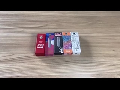 Customized Cbd Oil Cigarette Packaging Box Glass Vape Cardboard Cigarette Box With Insert