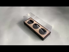 Fancy Bouquet Rectangle Customizable paper Food Grade Cupcake Box And Packaging With Clear Lid