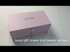 Handmade Jewelry Packaging Box Recyclable Cardboard Ring Box Hot Stamp